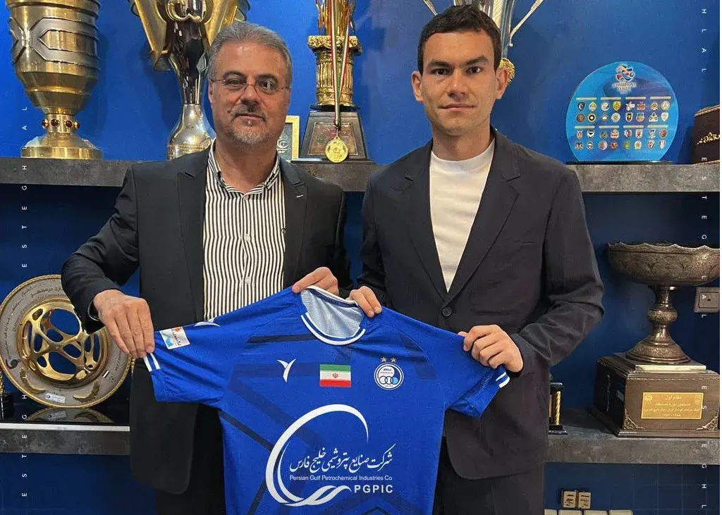 دومین ملی‌پوش ازبک استقلالی شد (عکس)