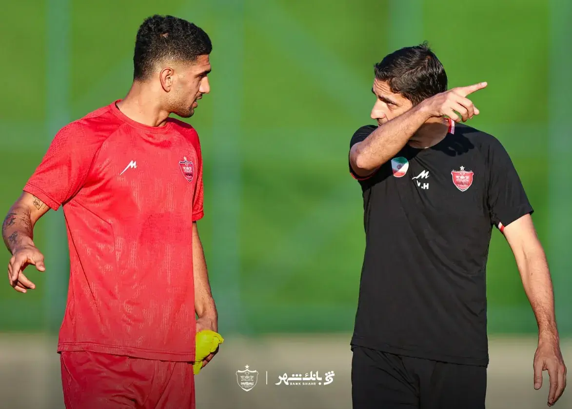 آخرین تمرین پرسپولیس قبل از بازی با ترابزون