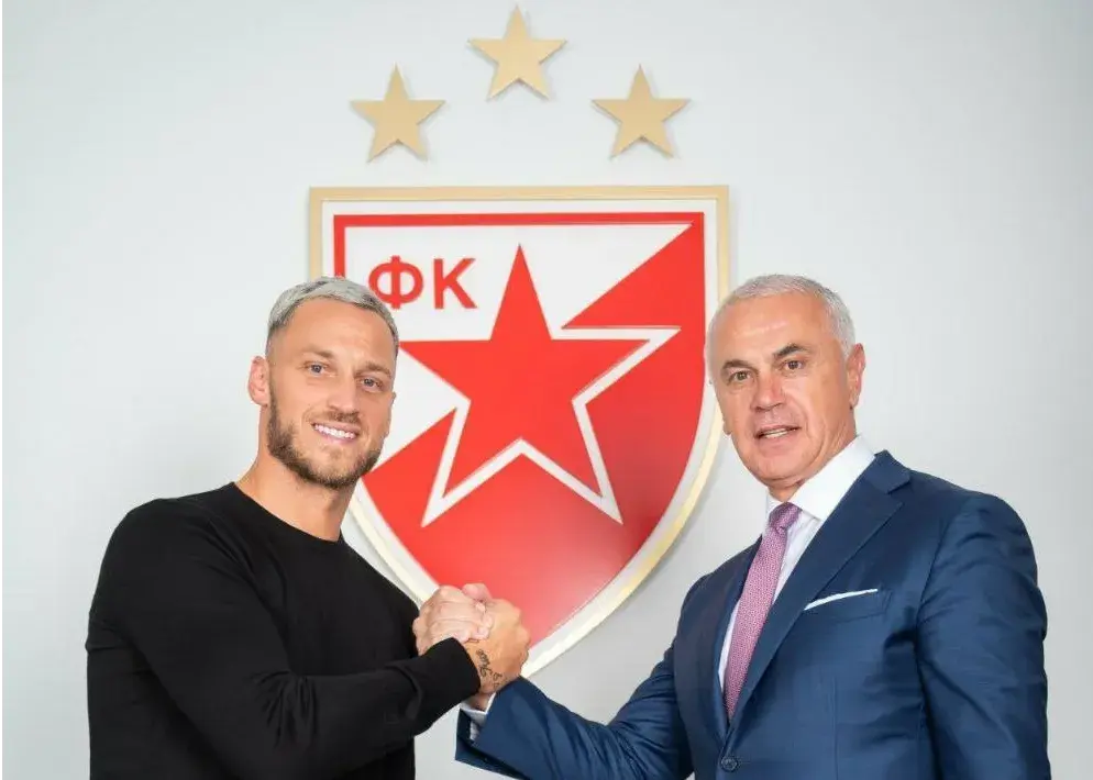 آرناتوویچ گران‌ترین بازیکن تاریخ باشگاه صرب/ رسمی: رقیب پارسال طارمی به ستاره سرخ پیوست