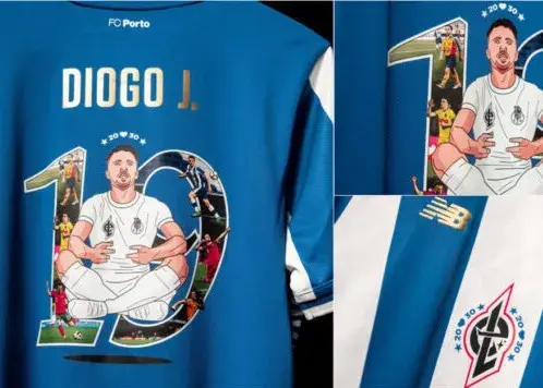 ابتکار جالب پورتو در ادای احترام به ژوتا