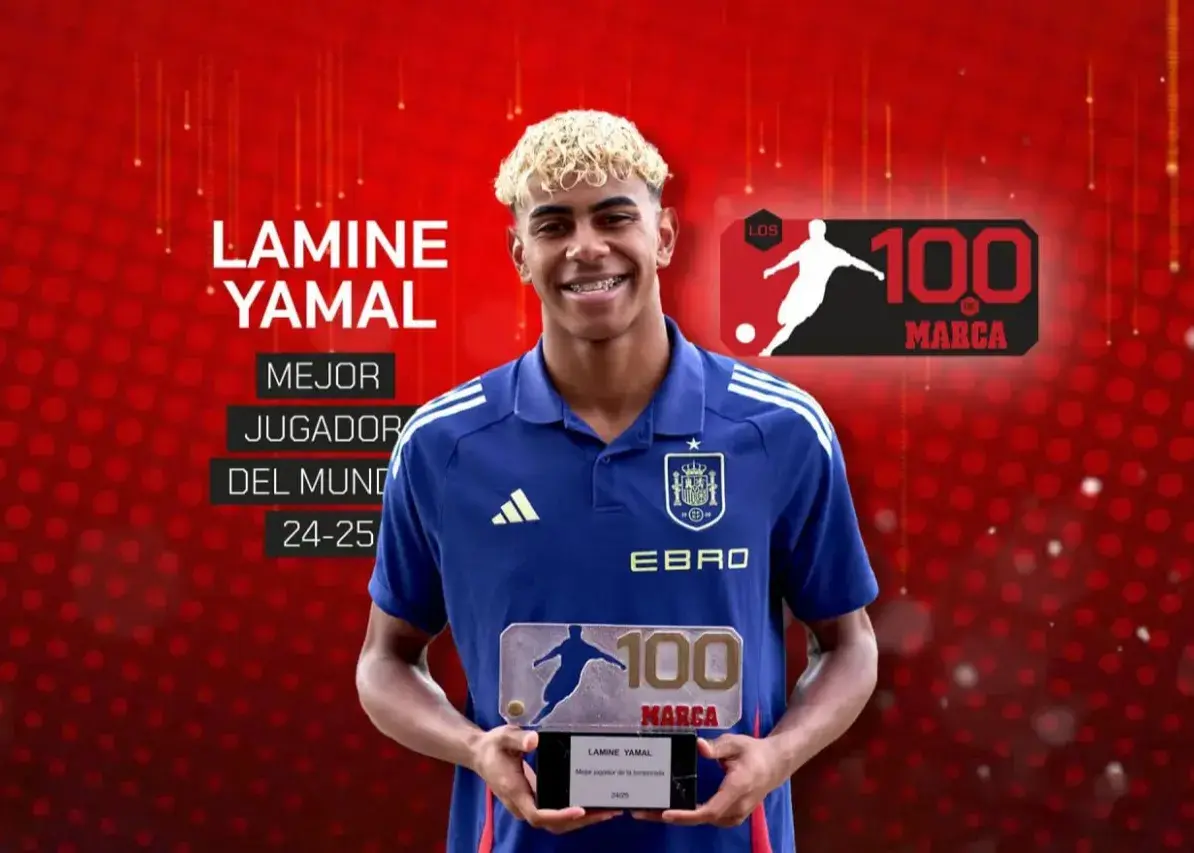 با عبور از عثمان دمبله و ویتینیا/ مارکا انتخاب کرد: یامال بهترین بازیکن دنیا