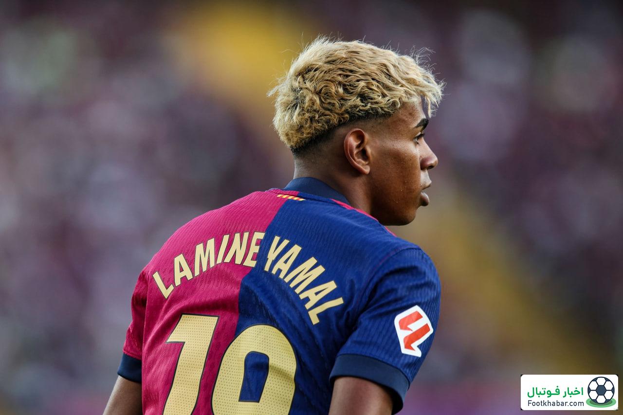 تردید جدی یامال برای پوشیدن شماره ۱۰ بارسا