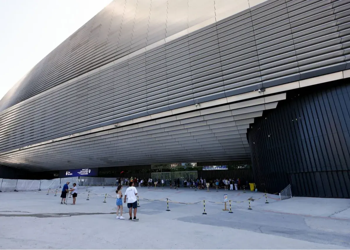 تغییر بافت شهری در اطراف استادیوم رئال/ بازسازی برنابئو دوباره شروع شد!‏