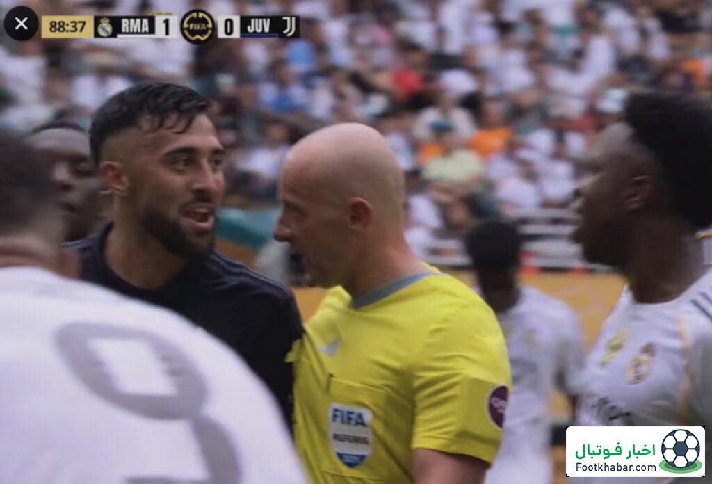 درگیری شدید وینیسیوس و ستاره یوونتوس