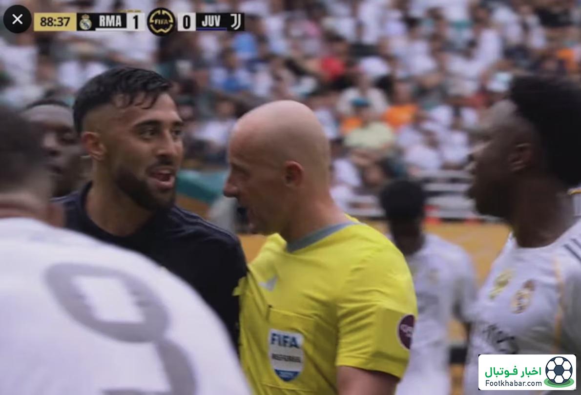 درگیری شدید وینیسیوس و ستاره یوونتوس