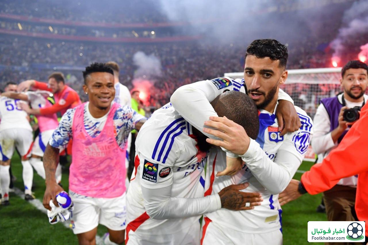 رسمی: لیون در لیگ یک فرانسه ماندگار شد