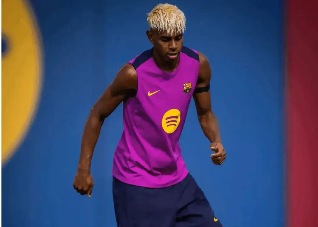 رشد چشمگیر قد لامین یامال در دو سال