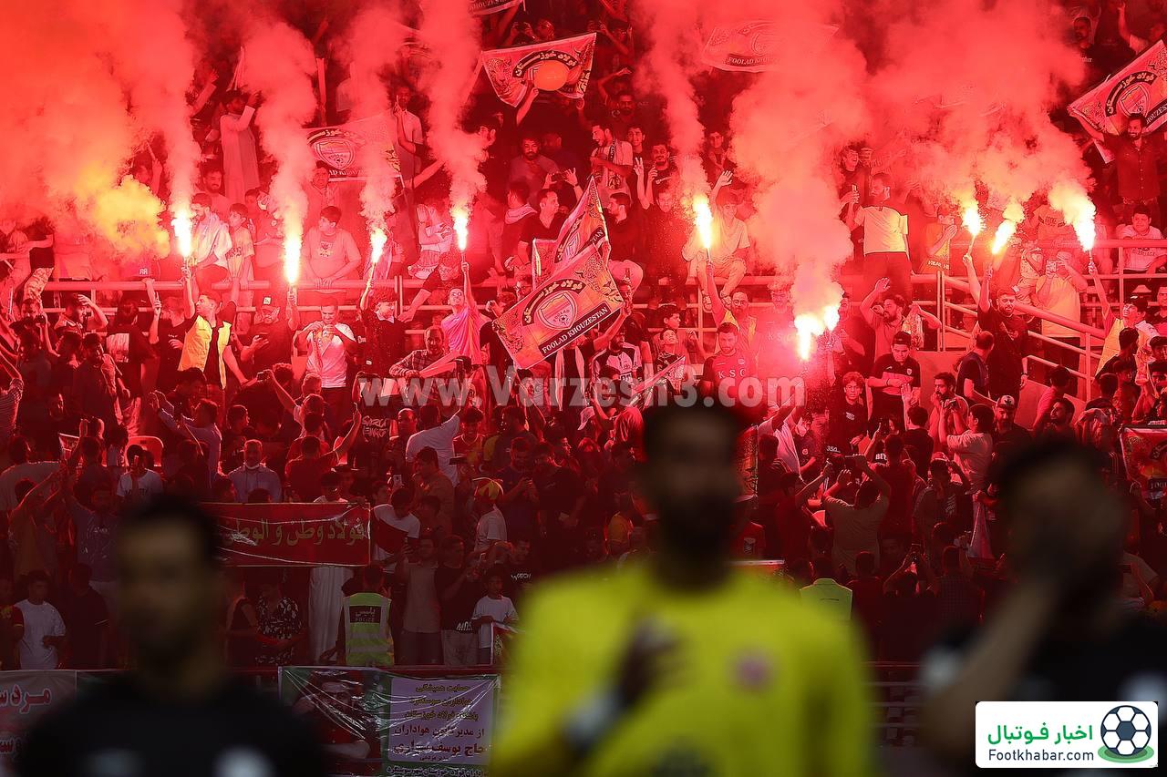 به خاطر اتفاقات روی سکوها در سوپرجام/ تماشاگران مرد تراکتور دوباره محروم شدند!