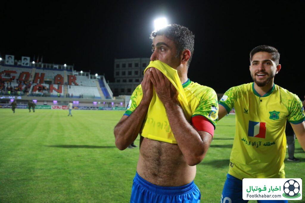 خداحافظی با شماره 8 خوزستانی‌ها/ حیکم نصاری کفش‌ها را آویخت