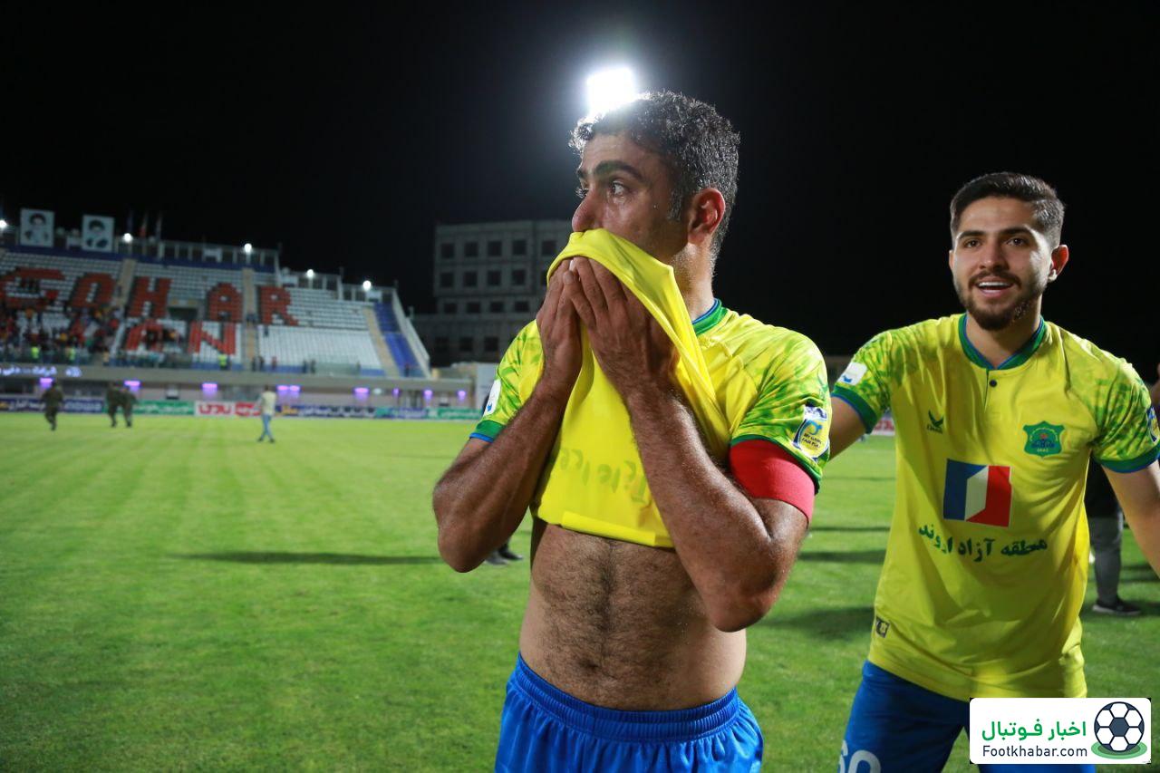 خداحافظی با شماره 8 خوزستانی‌ها/ حیکم نصاری کفش‌ها را آویخت