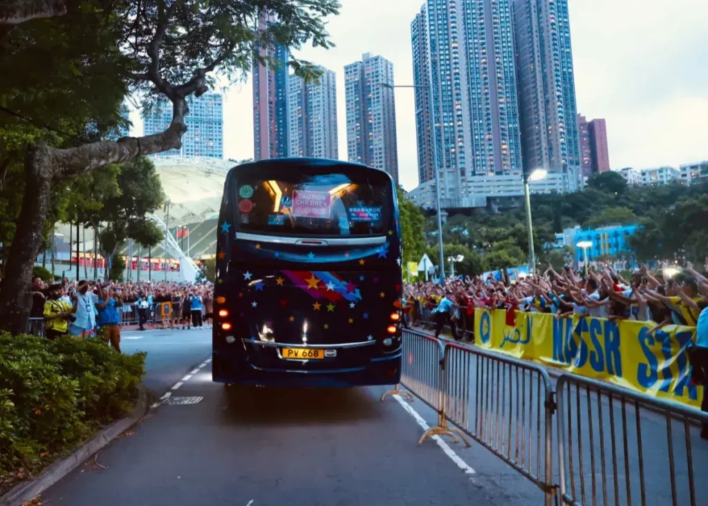 هواداران کریستیانو در هنگ‌کنگ به خیابان‌ها ریختند