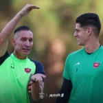 تمرین شادی گل لیورپول در پرسپولیس!