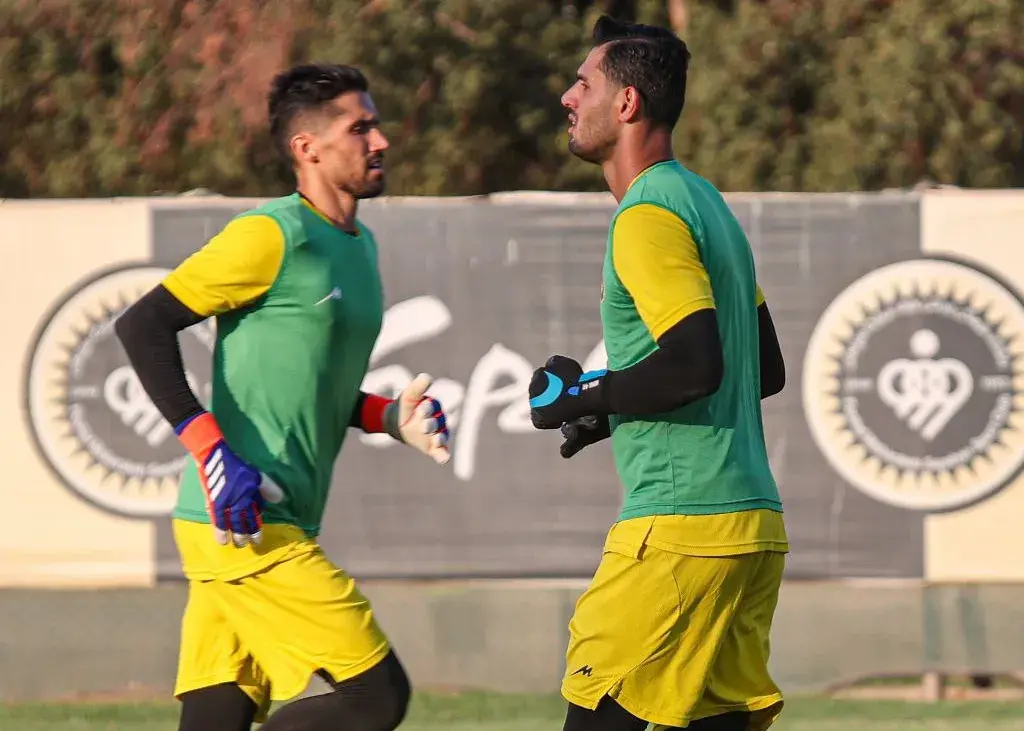 تصاویر مهم از تمرین / حسینی به عمق سپاهان می‌زند!