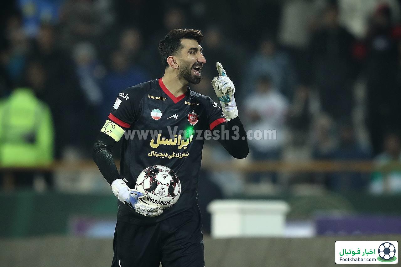 بیگانه با سکوت:/  بیرانوند جنجال را با جنجال روشن می‌کند