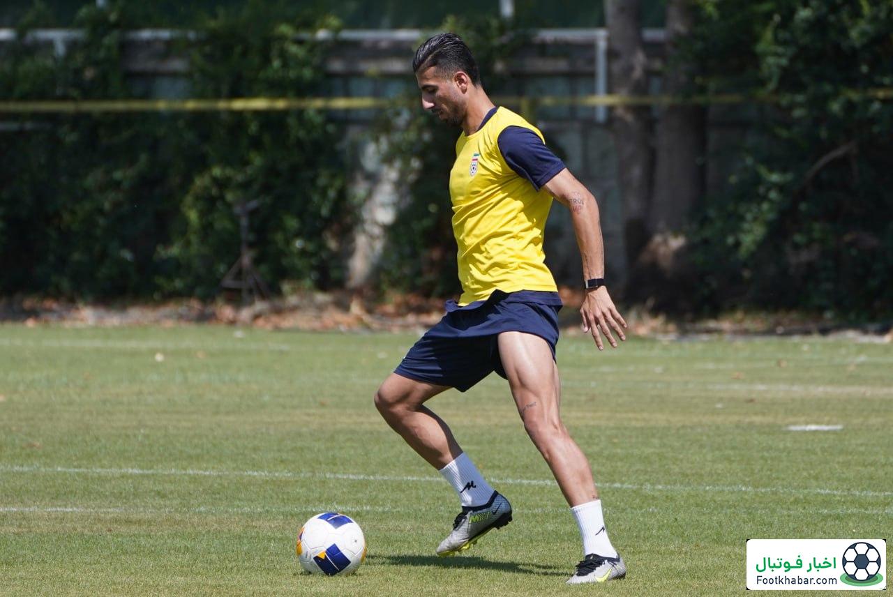 نگرانی شدید در اردوی سپاهان/ عسکری در اردوی تیم امید مصدوم شد؟