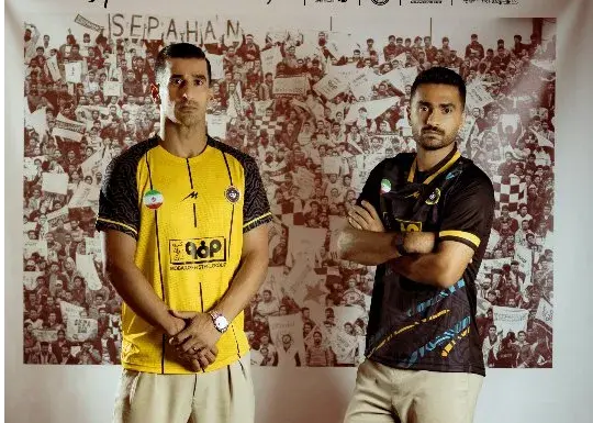 زرد-مشکی و مقداری مدرنیته:/ کیت فصل جدید سپاهان رونمایی شد