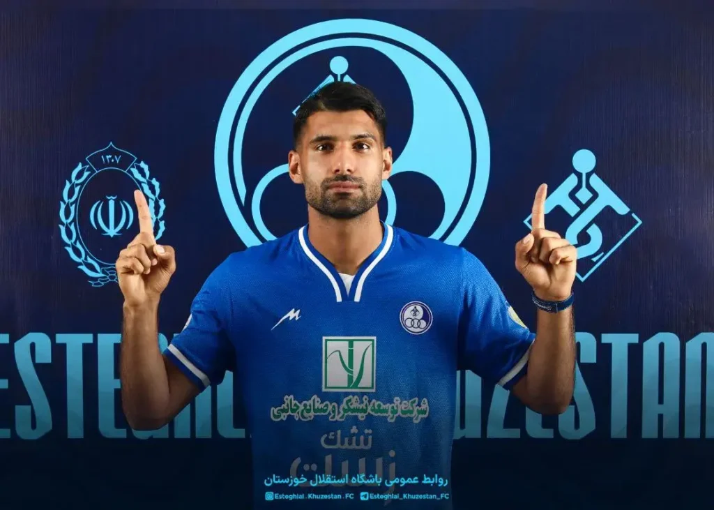 مدافع سابق پرسپولیس و آلومینیوم آبی‌پوش شد