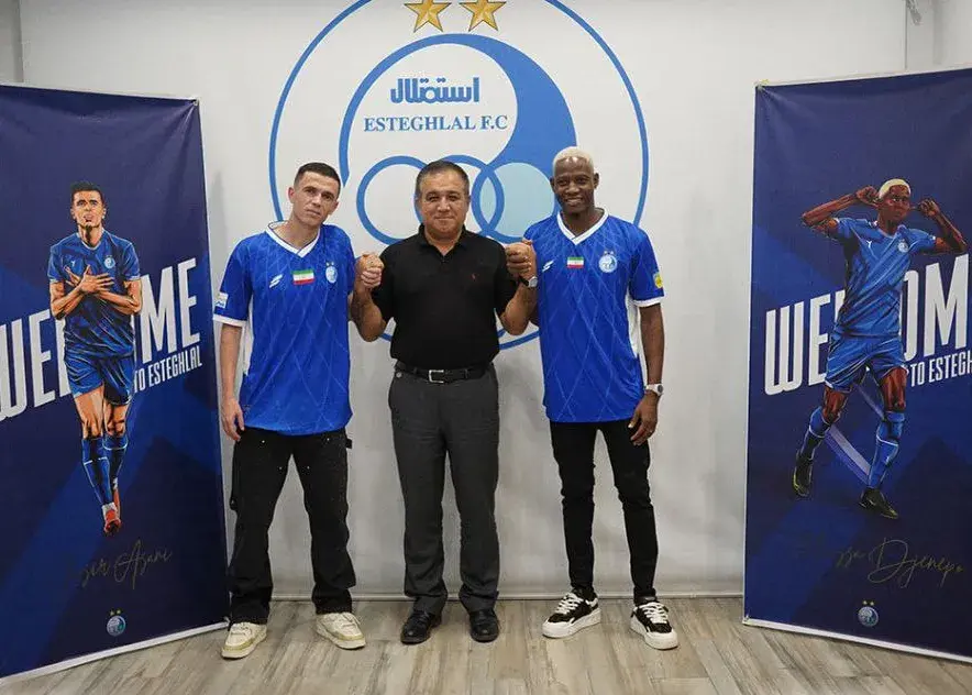 ستاره‌های جدید استقلال راهی محل تمرین شدند