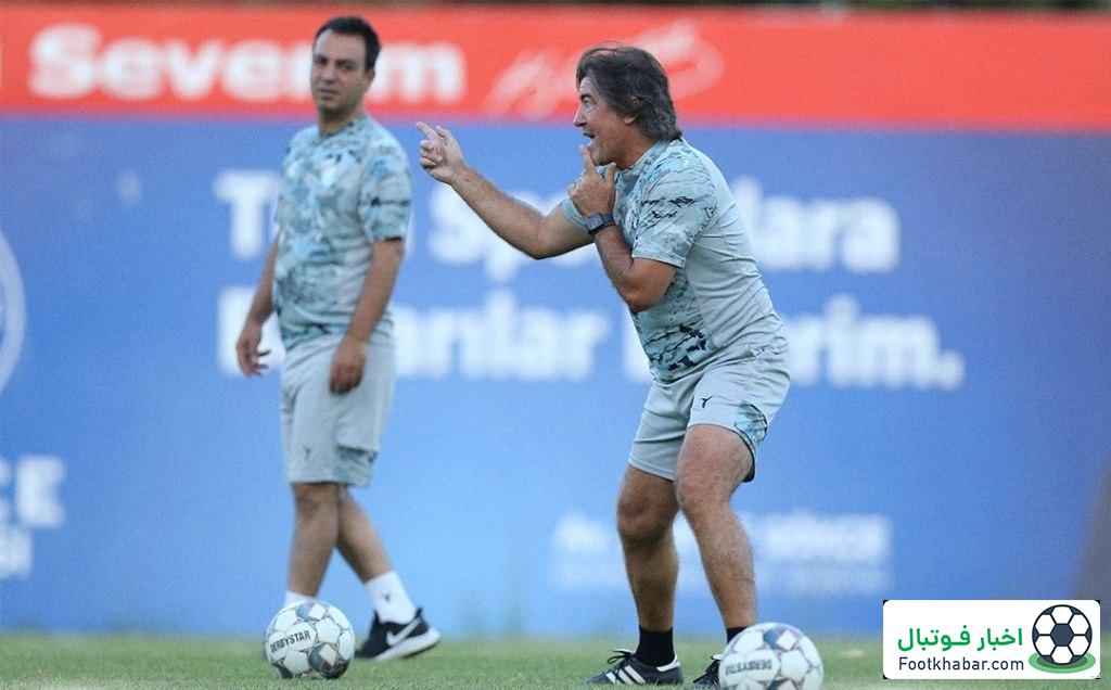 ساپینتو تمرین استقلال را تعطیل کرد