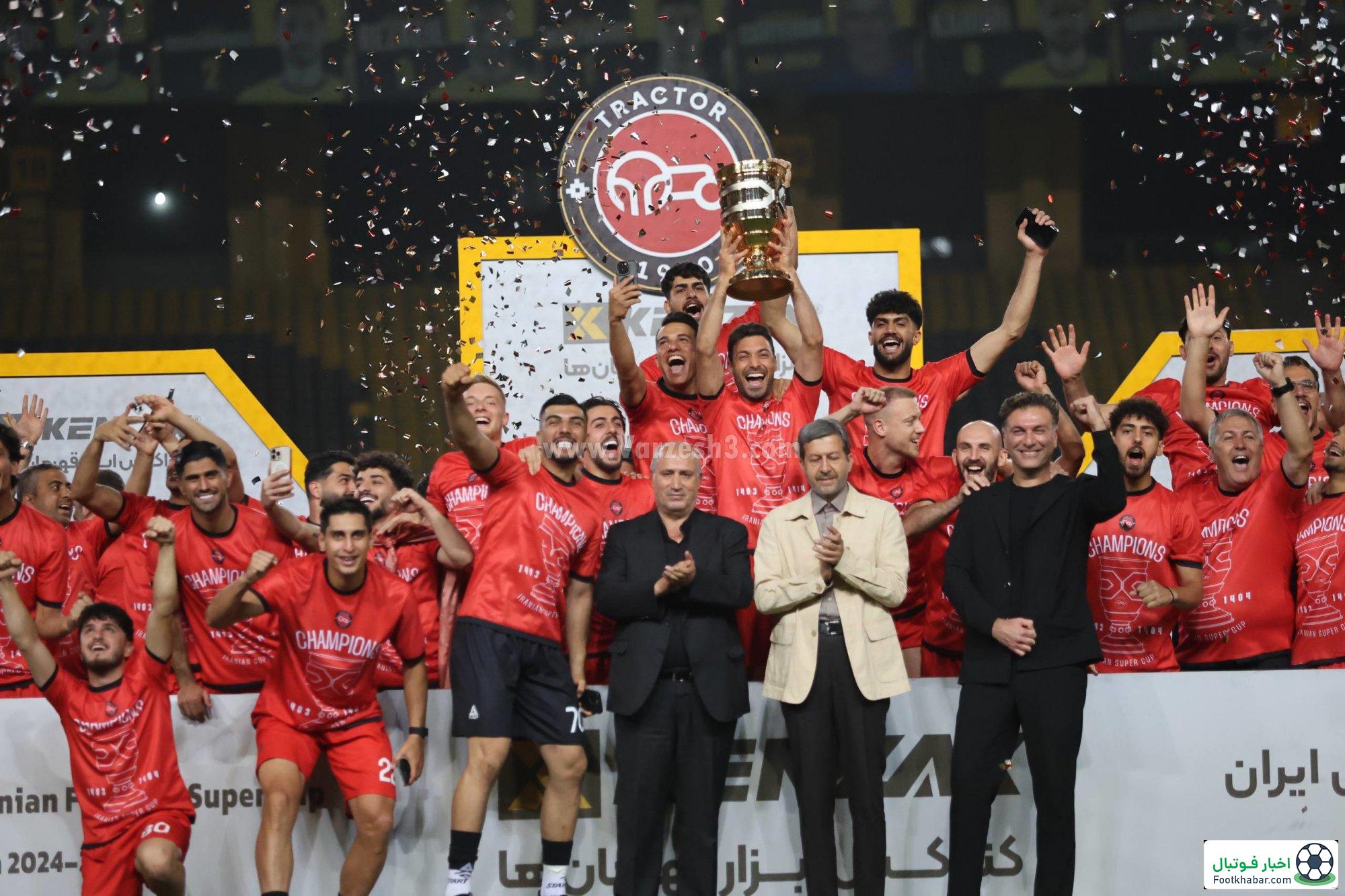 با عبور از پنج باشگاه مدعی؛/ رسمی: تراکتور گرانترین تیم ایران شد!