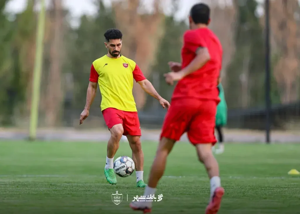 پرسپولیس تاکتیک‌های بازی را تمرین کرد