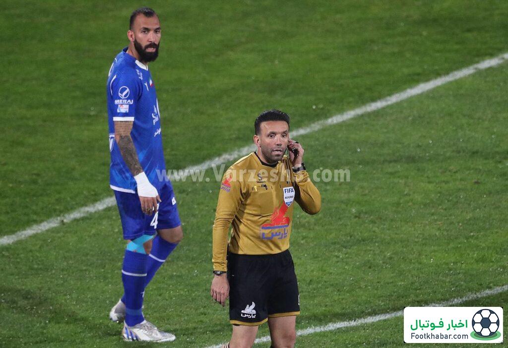 در بازی سوپرجام: اعلام تصمیمات داور از طریق بلندگو