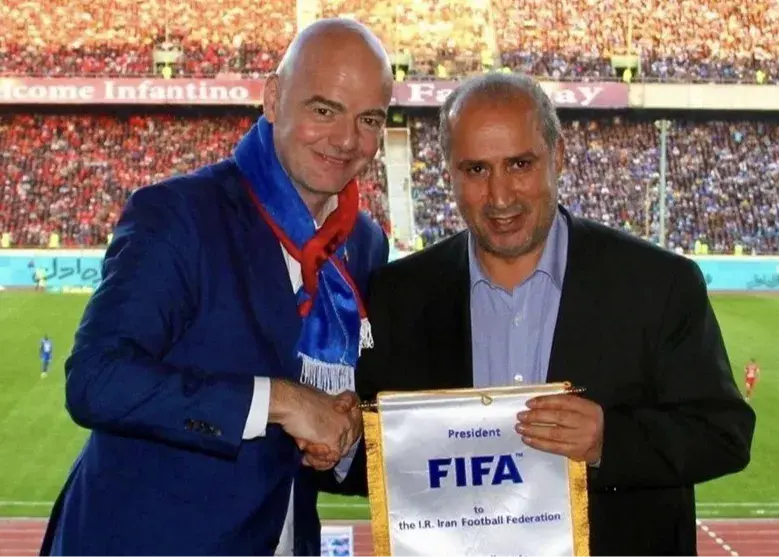 فوری: رئیس فیفا در راه تهران