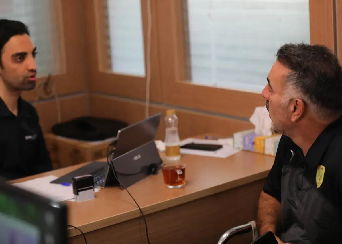 سرمربی خبرساز همراه تیمش تست پزشکی داد