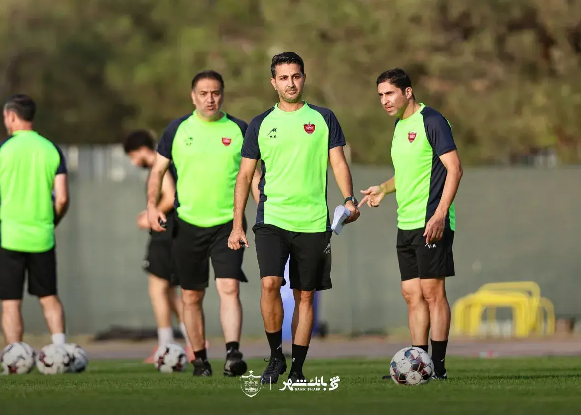 جلسه سه‌نفره هاشمیان و مرور تاکتیک‌ پرسپولیس