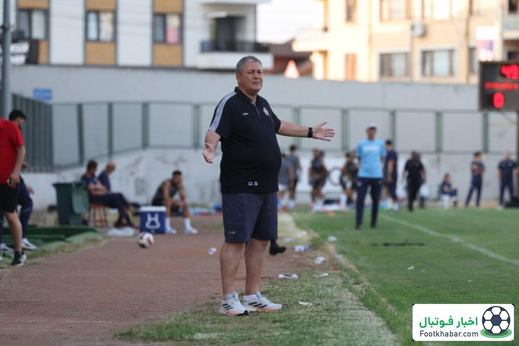 دراگان در نشست مطبوعاتی، ساپینتو در کمپ حجازی