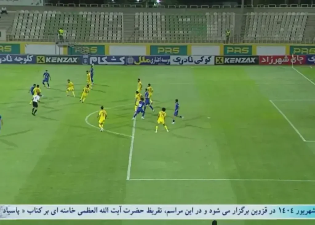 اولین اشتباه بزرگ داوری: گل آفساید در دستگردی