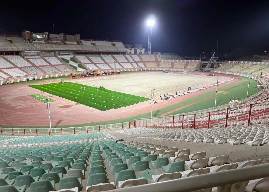 بهترین چمن ایران در تبریز پهن شد