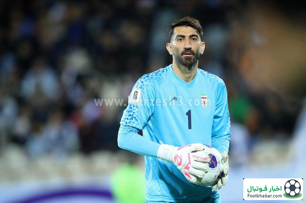 خبر مهم از زبان عضو کمیته استیناف:/ بیرانوند در تراکتور محروم، در تیم ملی مجاز