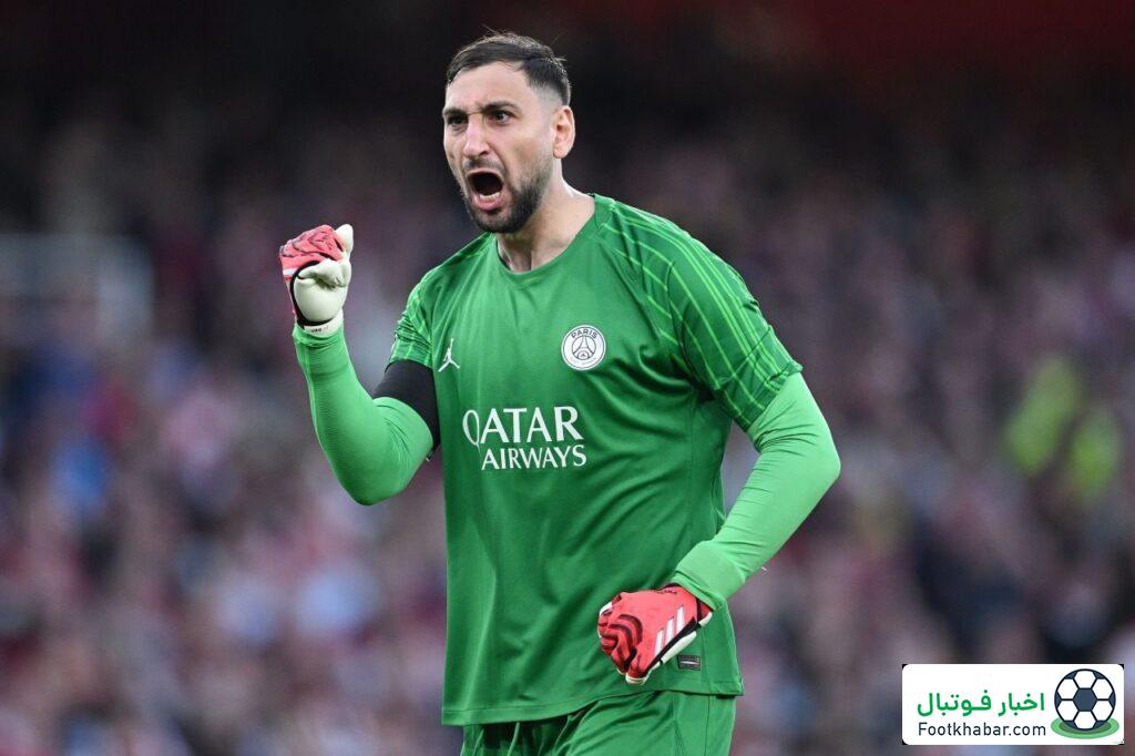 آشتی غیرمنتظره: دوناروما در تمرین پی‌اس‌جی!