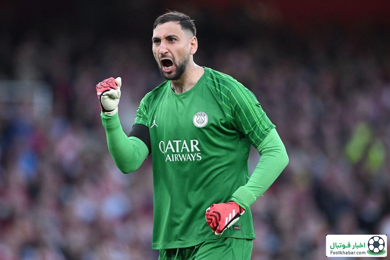 آشتی غیرمنتظره: دوناروما در تمرین پی‌اس‌جی!