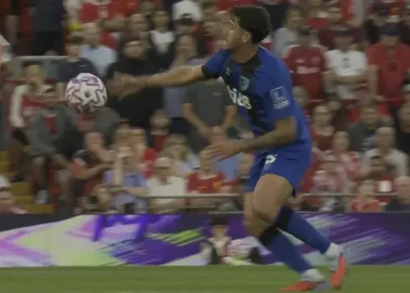 آنتونی تیلور، هند بازیکن بورنموث را قبول نداشت/ اولین جنجال داوری فصل: لیورپول یک اخراج طلبکار شد