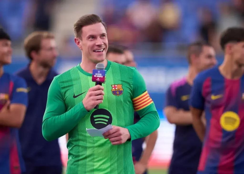 احترام حداکثری بارسایی‌ها به مارک آندره/ تراشتگن: ویسکا بارسا، ویسکا کاتالونیا