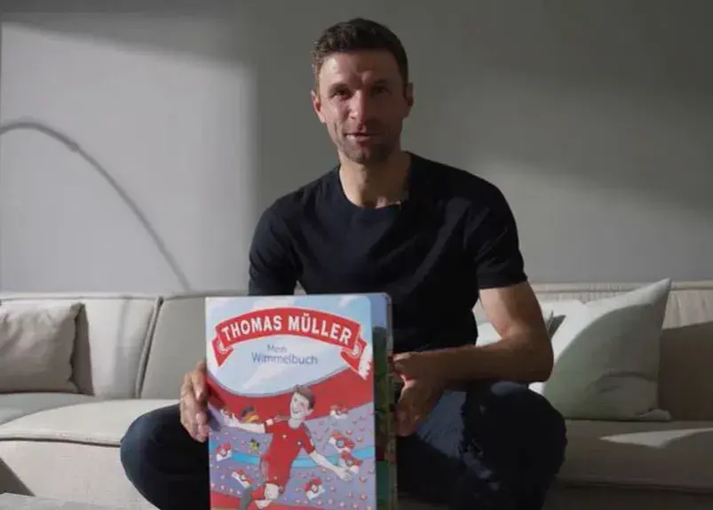 انتشار کتاب کودک مولر با طعنه به مسی!