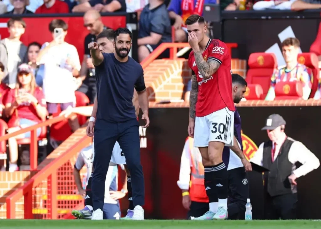 اونانا تمرین نکرده بود و آماده نبود/ آموریم: گل آرسنال خطا بود، ما تیم بهتر میدان بودیم