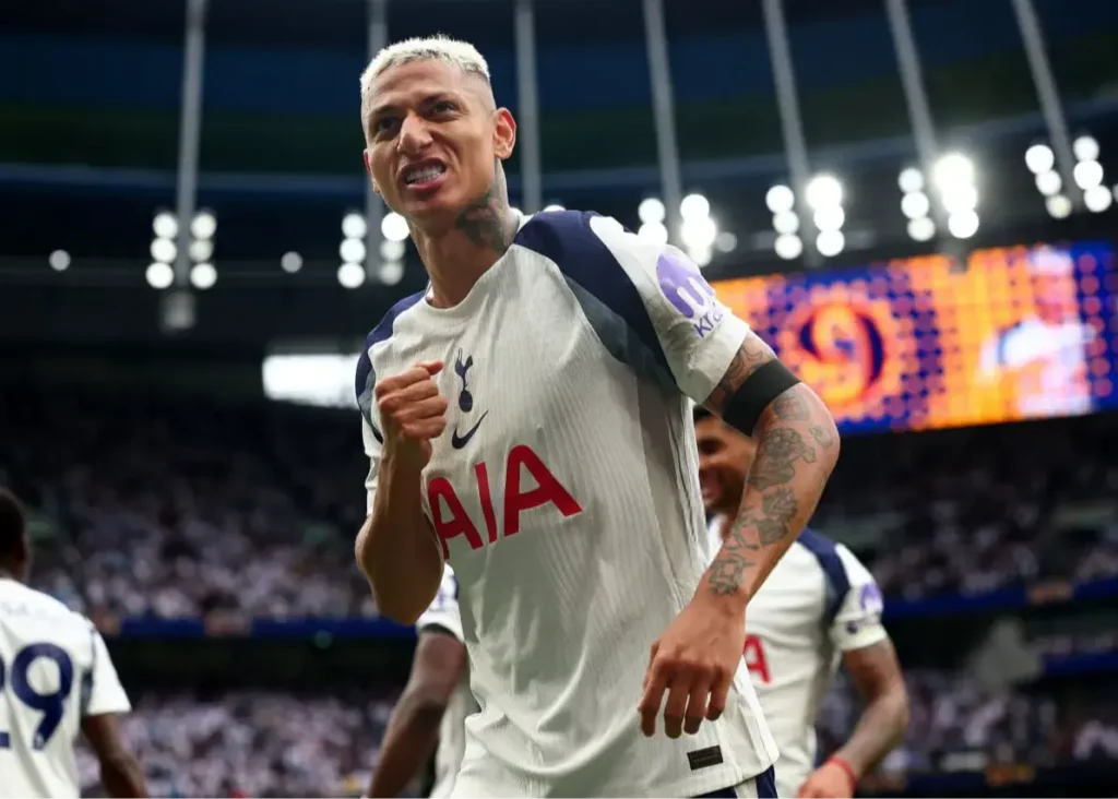 دبل تماشایی ریچارلیسون در آغاز دوران جدید تاتنهام