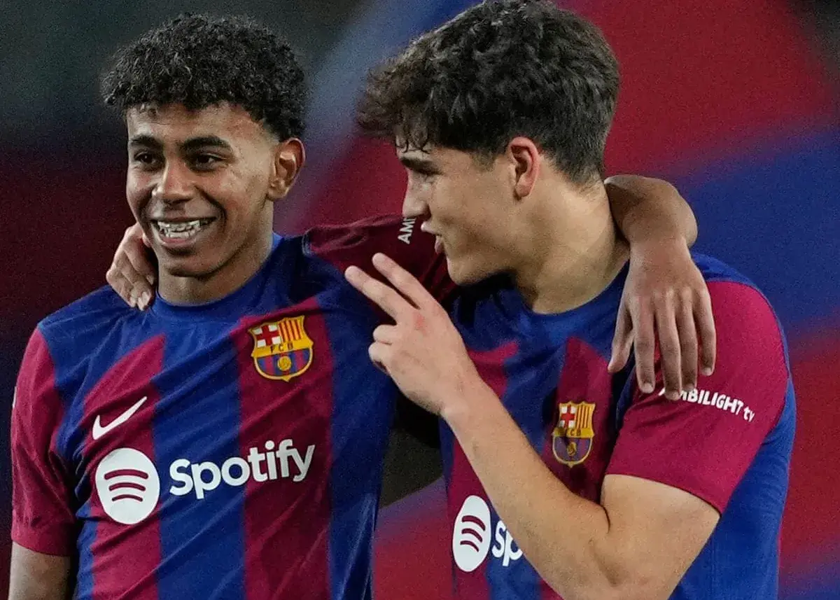 دو جوان بارسایی مقابل دین هویسن از رئال/ پیروزی بارسا بر رئال در ال‌کلاسیکوی جایزه کوپا