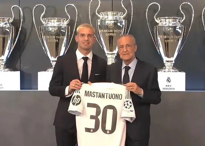 ماستانتونو احساساتی شد/ معارفه رسمی: ستاره آرژانتینی با شماره ۳۰ رئال!