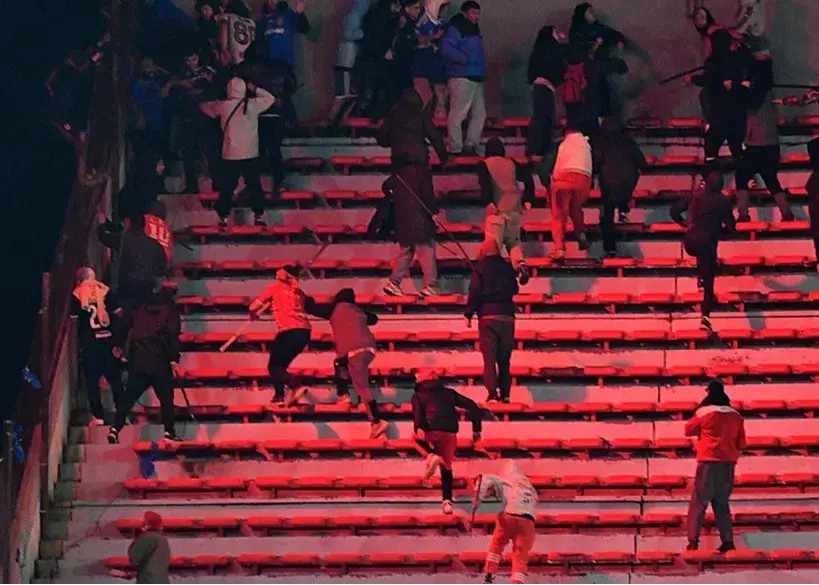 مجازات تاریخی پس از درگیری وحشیانه هواداران