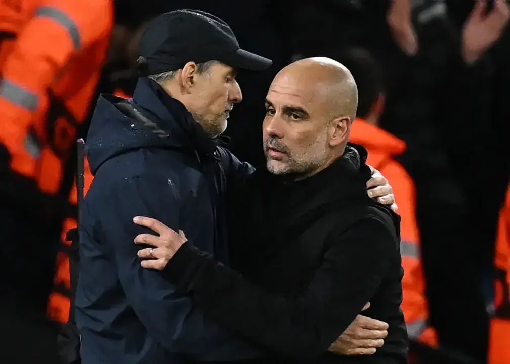 مهمان سرزده: توخل در آغوش گواردیولا! (عکس)