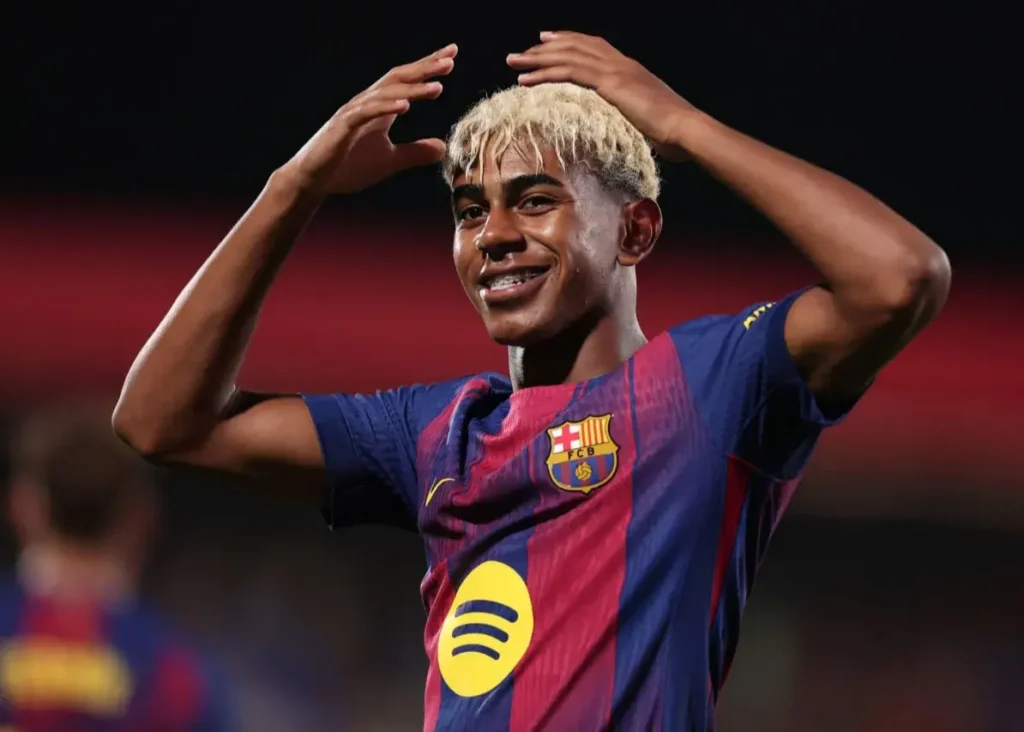 نامزدهای توپ طلا سر کیف بودند/ درخشش زیباترین زوج فوتبال: لامین-رافینیا