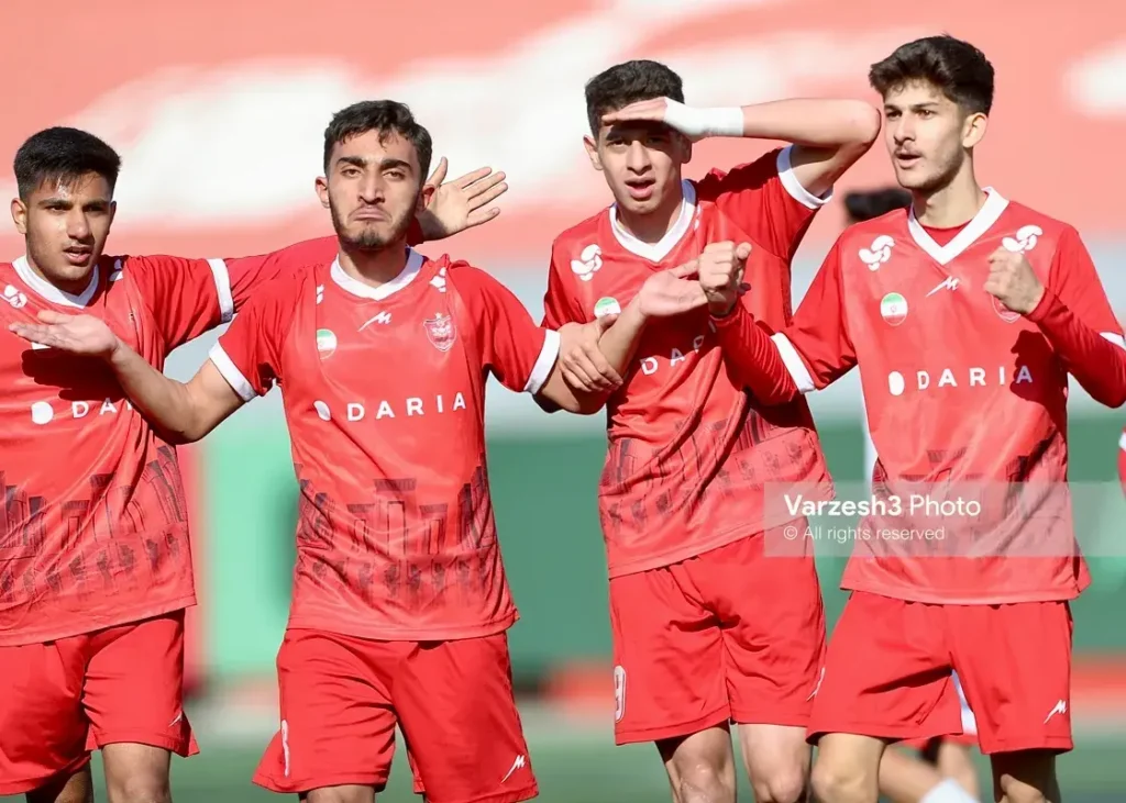 بازگشت تاریخی نوجوانان پرسپولیس برای قهرمانی