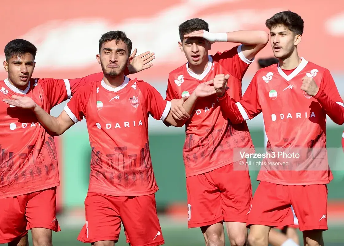 بازگشت تاریخی نوجوانان پرسپولیس برای قهرمانی