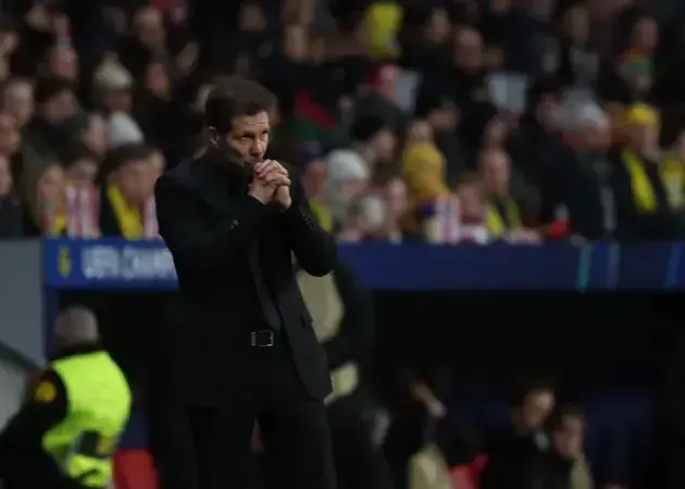 از تیم راضی هستم / ادعای عجیب سیمئونه پس از شکست!