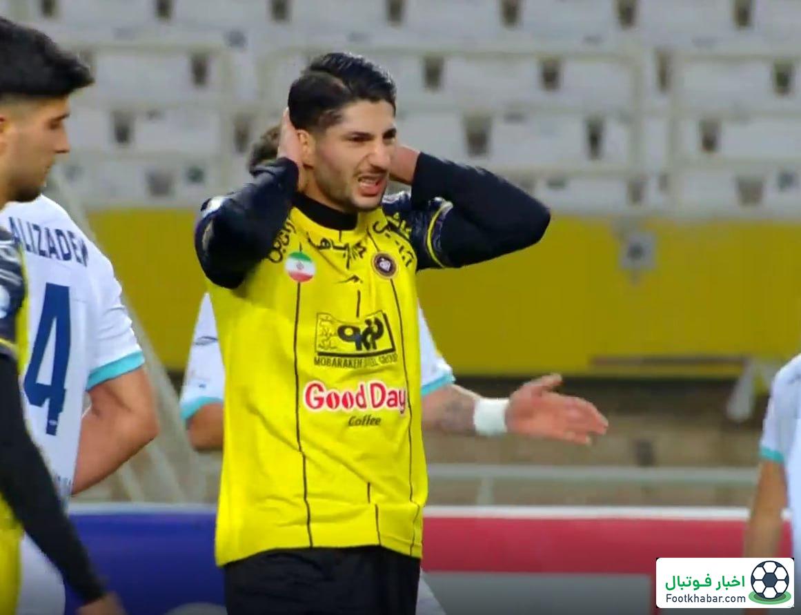 محبی برای پیراهن فیکس تمرین می‌کند:/ تراکتور اولین نود دقیقه ستاره تازه وارد سپاهان