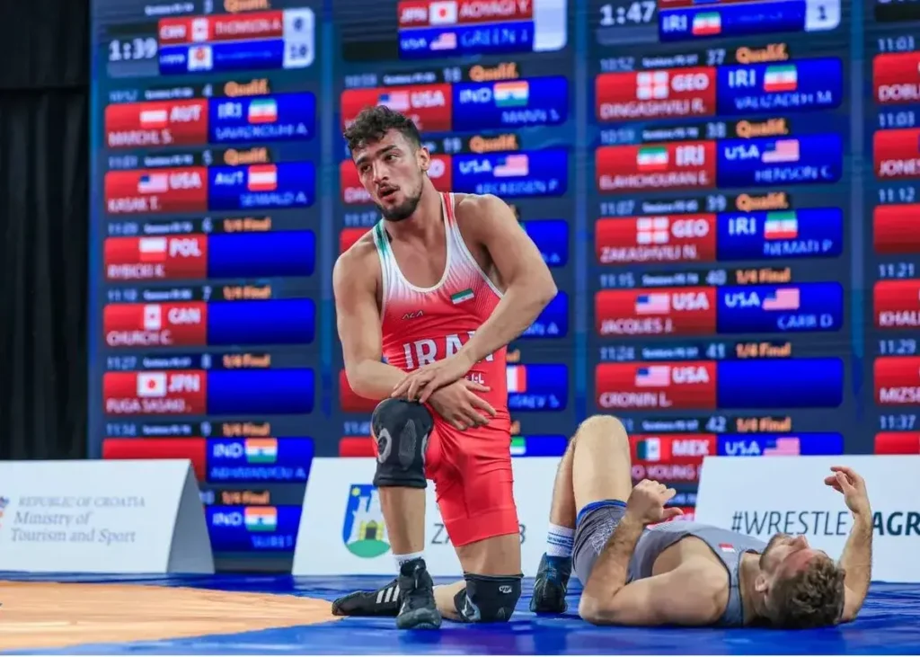 سینا خیلی در کرواسی طلسم‌شکنی کرد؛/ یک طلا در روز اول: بازهم به والنسیا باختیم!